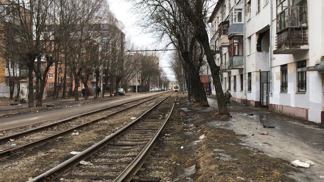 Движение трамваев на Кучерском переулке