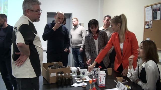 Дегустация масла в союзе LAVA