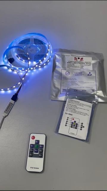 RGB КОНТРОЛЛЕР 10 КЛАВИШ 5 12V РАДИО 4Ах3