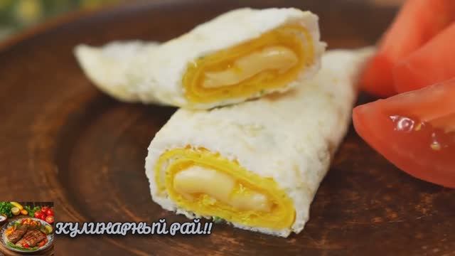 Срочно приготовьте эту ВКУСНЯТИНУ на ЗАВТРАК за 5 минут! Очень просто готовится!😋!
