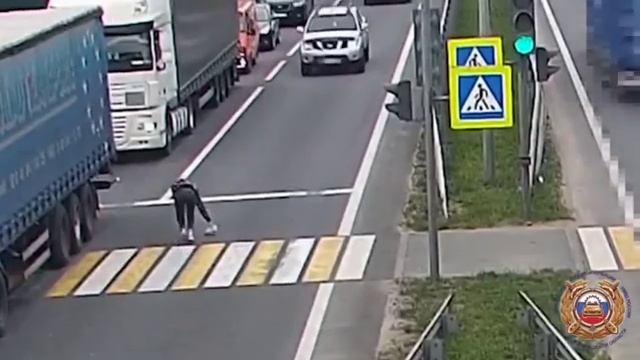 Наезд на пешехода на Московском проспекте у мотеля "Ба