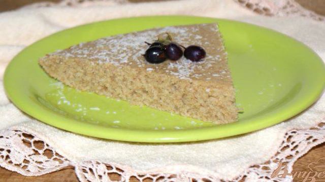 Манник на молоке из ржаной муки