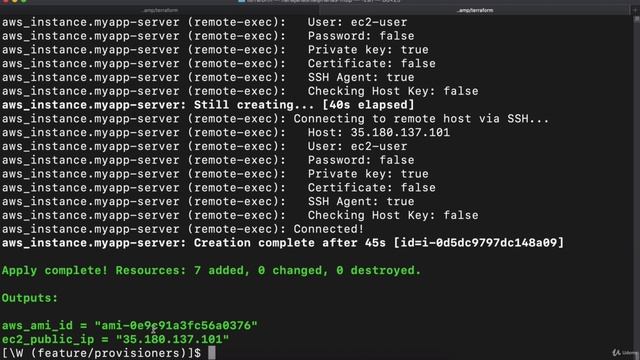 2. Demo remote-exec, local-exec and file Provisioner
