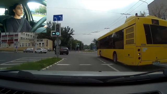 Неудачная попытка сдачи экзамена в автошколе (город). ?