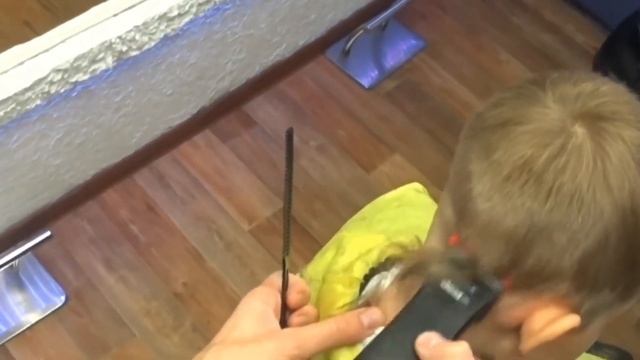 Домашний  парикмахер:  Как  подстричь  сына  без  опыта