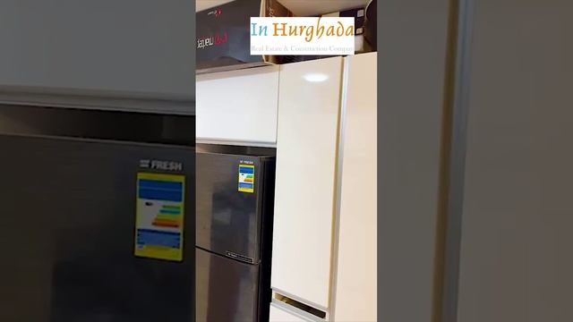 Квартира в Хурагде в жилом комплексе с собственным пляжем и бассейнами