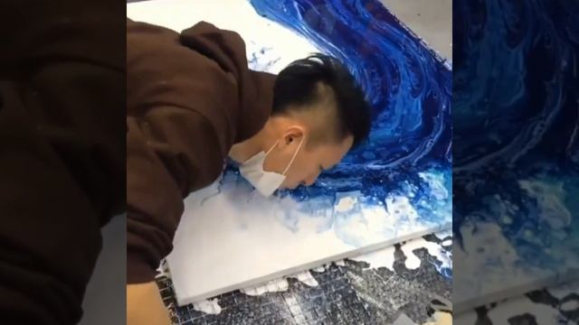 Акриловый лак+клей ПВА+колер+силиконовая смазка=российский вариант fluidart