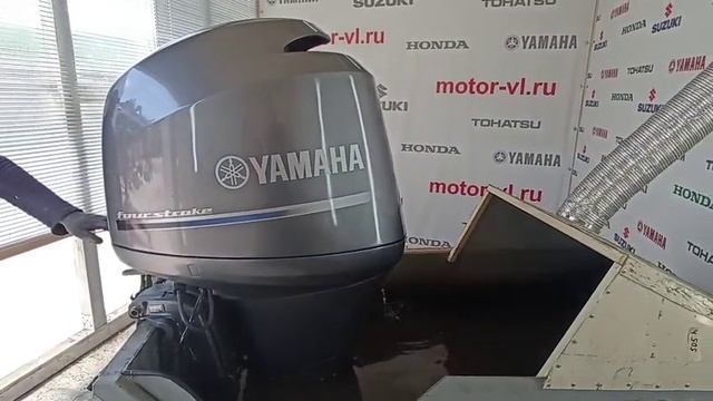 Запуск двигателя Yamaha F150