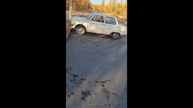 Запорожец на набережной Воронежа.Чистейшая вода в водохранилище