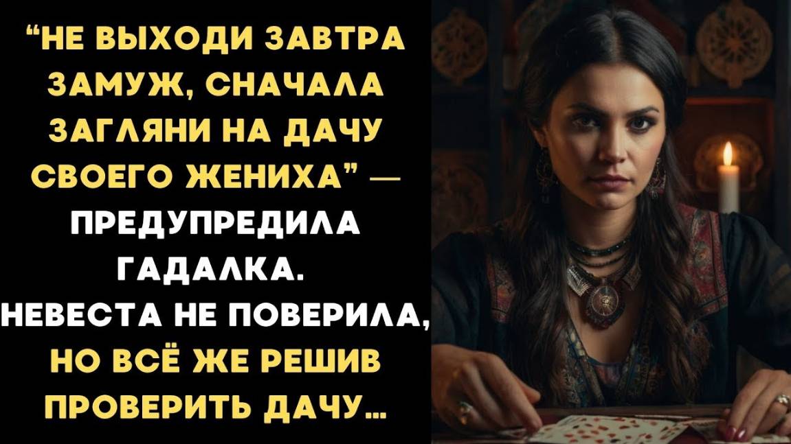 Истории из жизни. Не выходи завтра замуж, сначала загляни на дачу жениха,  Аудио рассказы