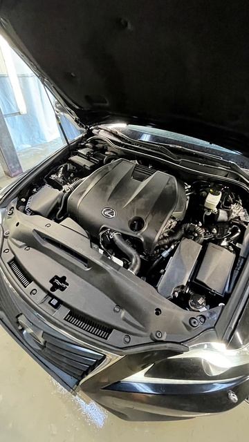 Мойка двигателя и подкапотного пространства Lexus IS  #lexusis  #мойкадвигателя  #lexus  #тушино