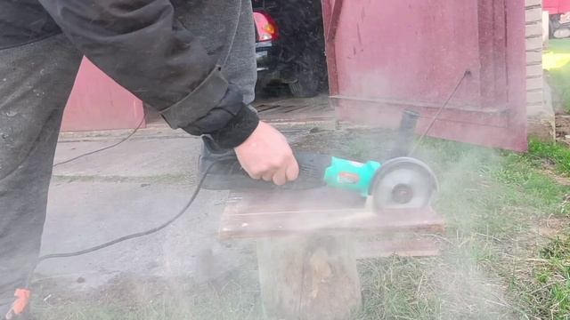 Отрезной круг по дереву на болгарку