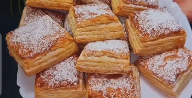Творожные слойки. Пошаговый рецепт приготовления