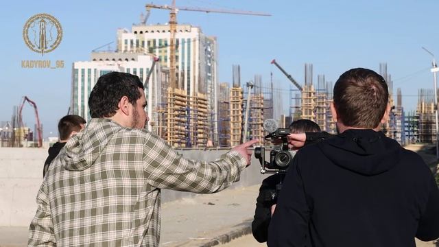 Рамзан Кадыров проинспектировал строительные площадки Грозного