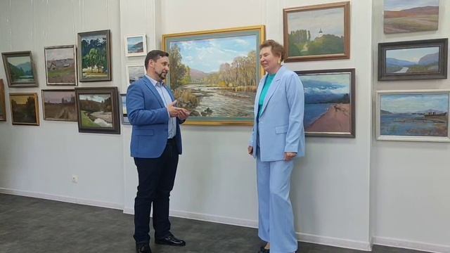 Алексей Николаевич Буртасенковна открытии выставки "С Россией вместе. Развитие".mp4