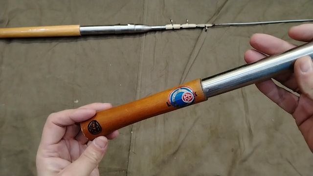 ИНТЕРЕСНЫЙ ТЕЛЕСКОПИЧЕСКИЙ СПИННИНГ ИЗ СССР. НОСТАЛЬГИЯ ПО СНАСТЯМ СССР.
