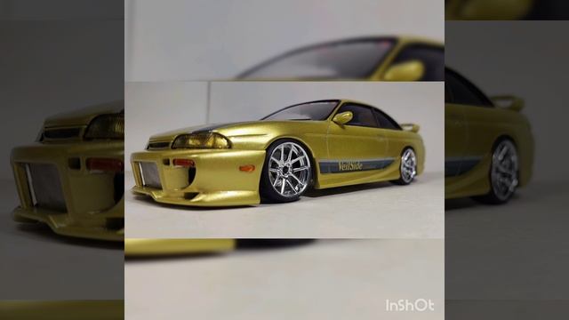 Nissan silvia s14 1/24 от aoshima