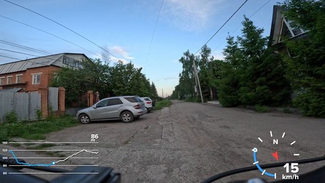 VeloTrack - Закат за городом
