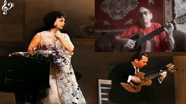 Галина Карева. Романс Ночь светла. Опера Бизе Кармен. Л