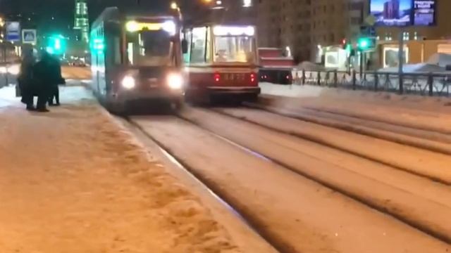 Сборник все трамваев города Санкт-Петербурга 2023-2024#тр?
