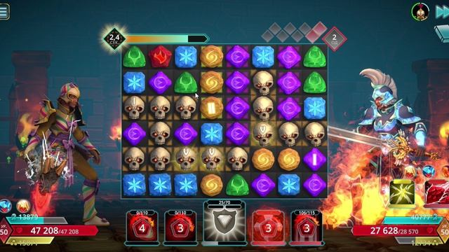 Puzzle Quest 3 - Dok vs Cindy