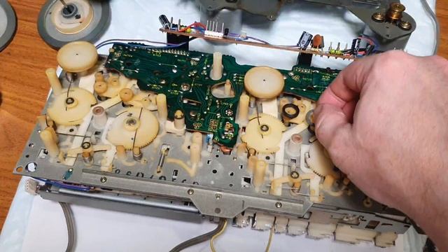 SHARP GF-777 профилактика, апгрейд