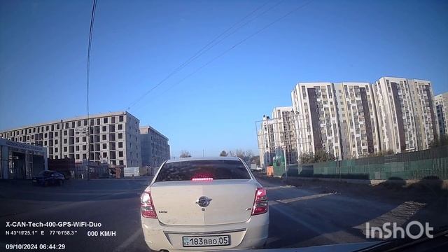 09.10.2024 с.Бесагаш Алатауская трасса возле ЖК Аспан Сити,