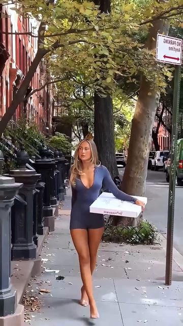 B0oHFnegVbU - Stunning tight short jumpsuit summer street style outfit #fashion #style #outfit #shor