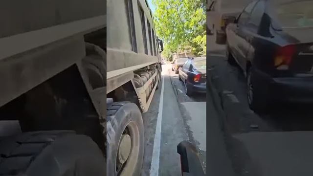 у Камаза отказали тормоза😜