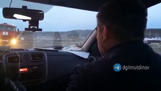 В Белорецком районе перевернулась машина с пассажира?