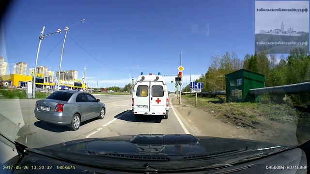 Тобольск. Нарушение ПДД