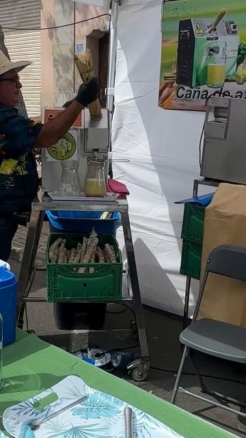Тенерифе. Сок из тростника