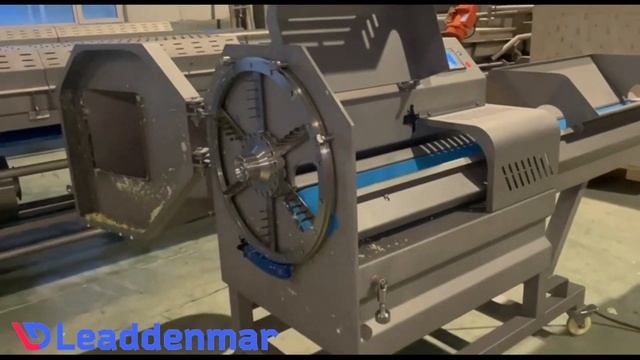 Профессиональная овощерезка Leaddenmar Cutter V Slicer L150 нарезка слайсами с транспортной лентой