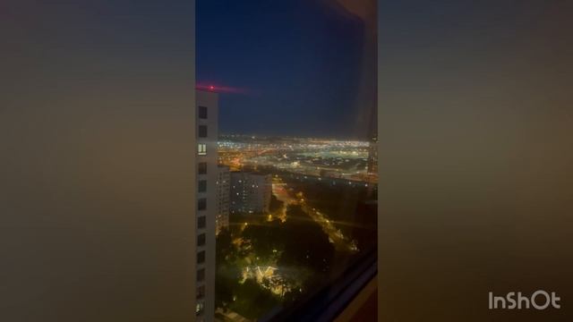 Вид на Москву с 24 этажа.