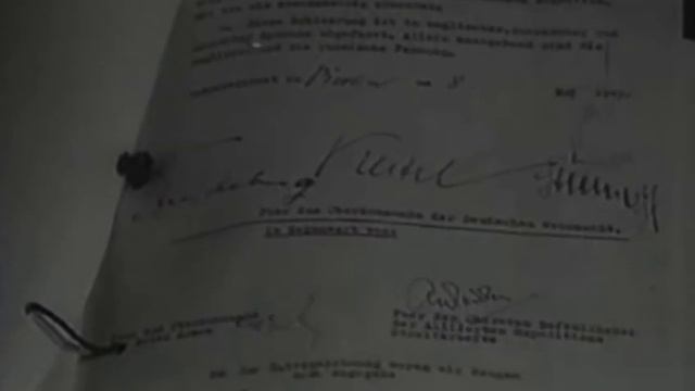 Подписание Акта о безоговорочной капитуляции нацистской Германии 8 мая 1945