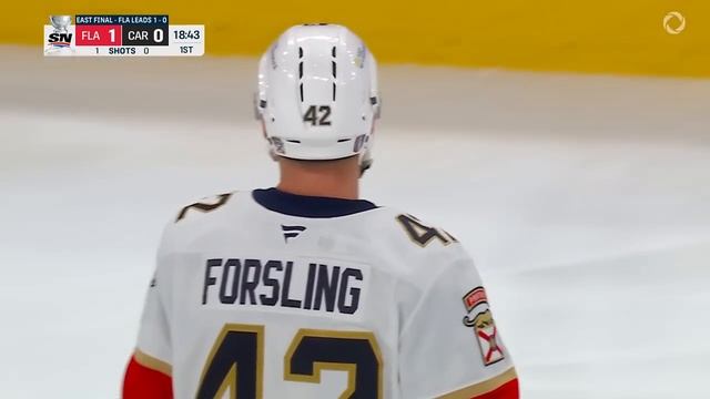 Gustav Forsling Caps Off Panthers' Pressure With Early Strike In Game 2