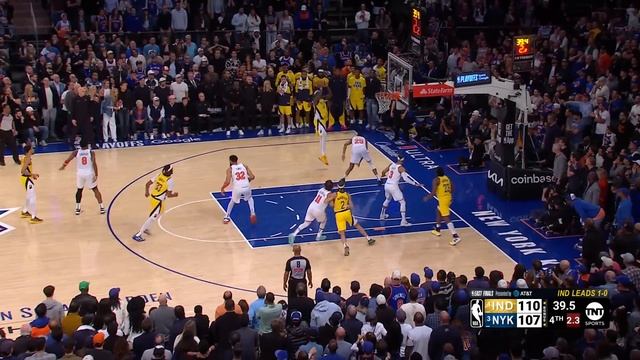 Final 3:21 ELECTRIC ENDING Knicks vs Pacers Game 2 | May 23, 2025