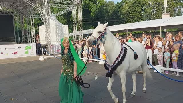 Лучшие породы лошадей в национальных костюмах. Золотые лошади. Конная выставка #топыкатегорий
