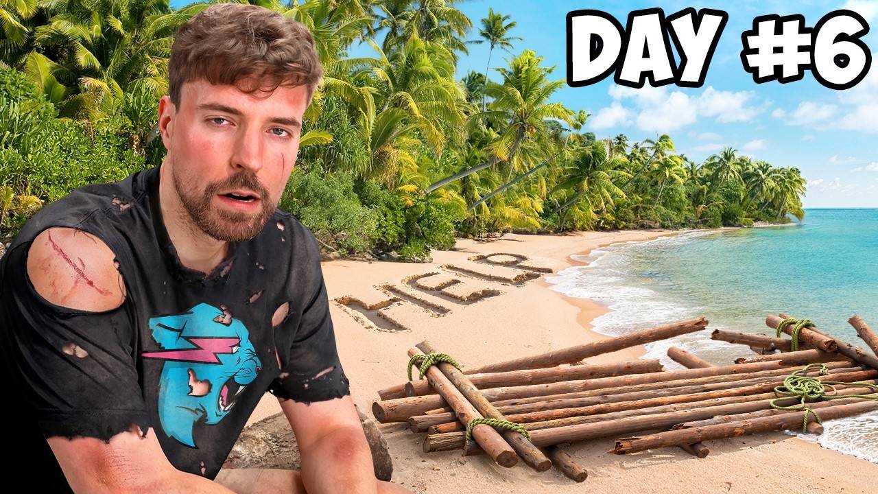 7 Дней Выживаем На Острове (Мистер Бист | Mr Beast)