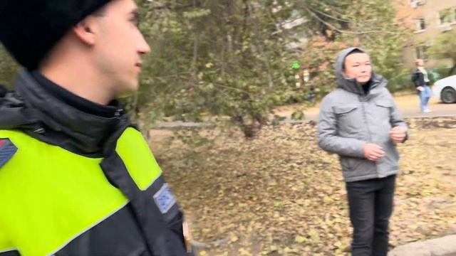 г. Энгельс Молодые ГАИшники не знают ПДД?