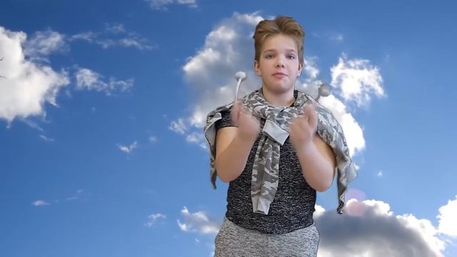 Фрагмент занятия ТВ-студии. Разминка. Импровизация.