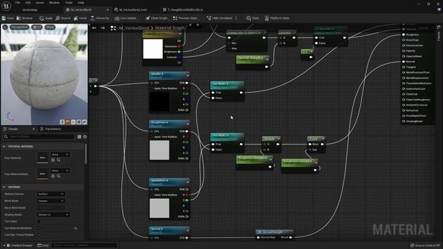 4-11.Vertex Blending Part 2 - Creating the Material