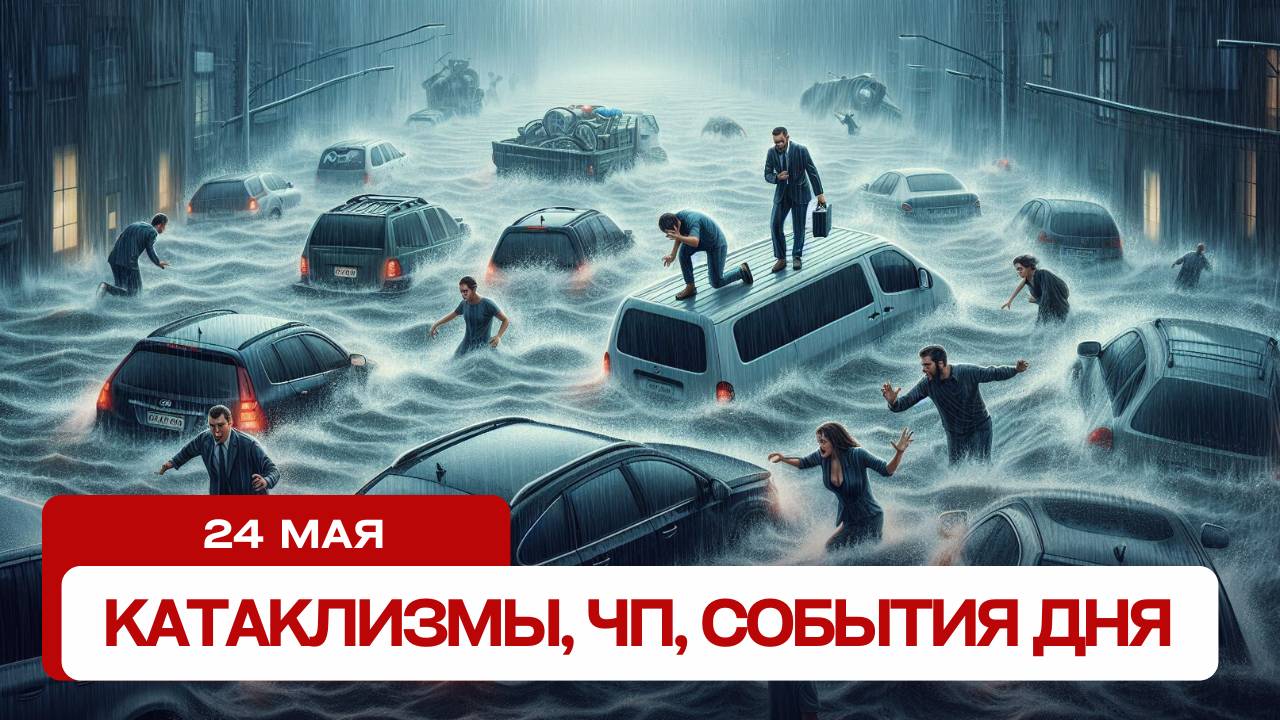 Катаклизмы за день 24.05.2025. Новости, ЧП, события дня