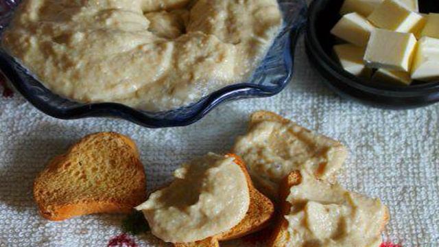 Форшмак с копченой скумбрией