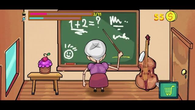 Доведи училку. Забросай мелками класс