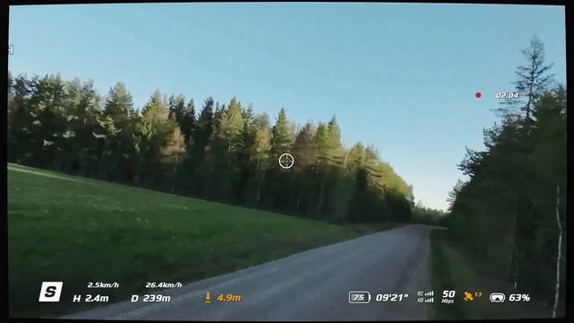 DJi Neo, первый краш с последствиями...