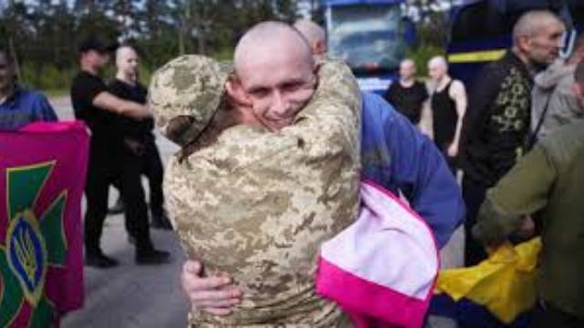 Возвращения российских военнослужащих, которые находились в плену на территории Украины
