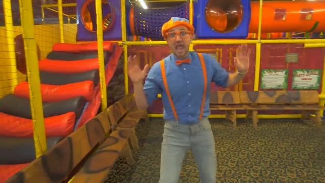 Блиппи (Blippi) - Блиппи в Парке развлечений Киндерленд   Изучай этот мир вместе с Блиппи   Обучающи