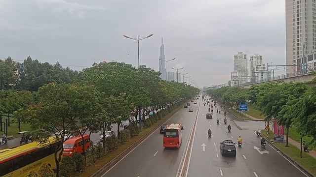 Станция наземного метро Тао Диена в Хошимине