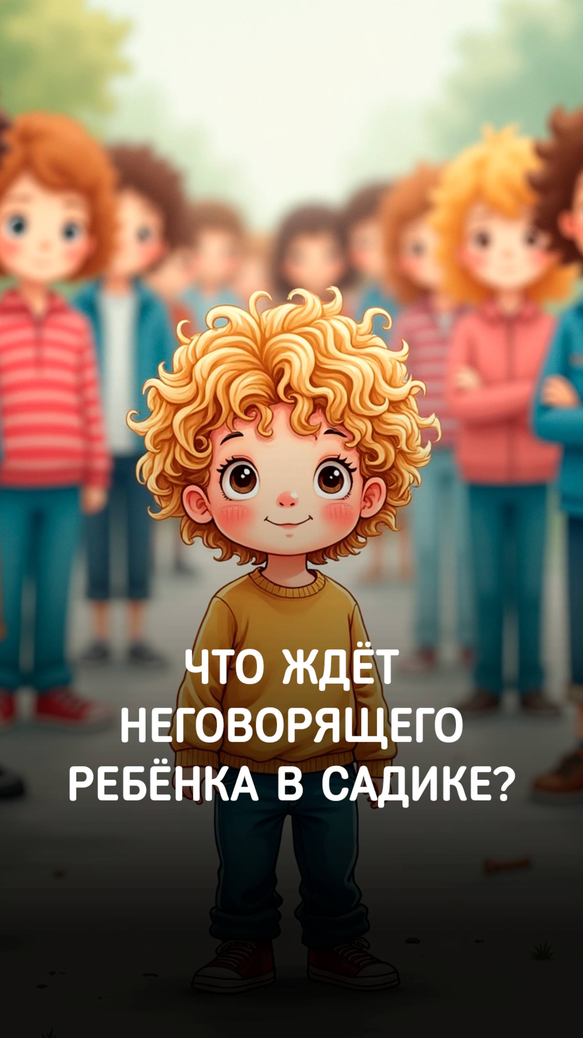 Речь в садике появится сама? Забудьте этот миф!